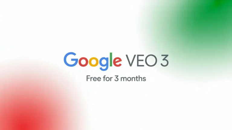 கூகுள் CEO சுந்தர் பிச்சை அறிவிப்பு |  Google Veo 3 இலவசமாக அனைவருக்கும்!