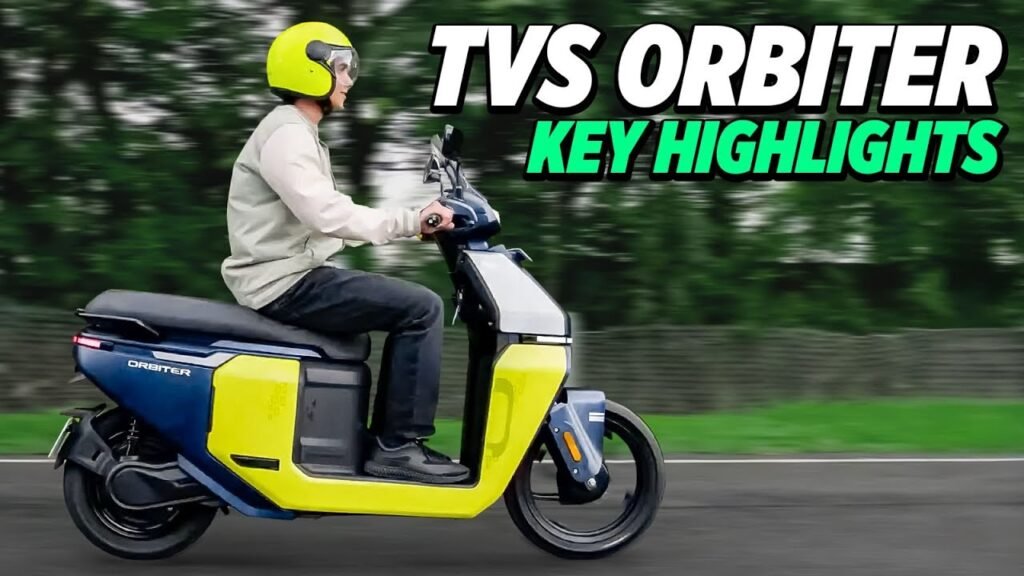 TVS Orbiter Electric Scooter |  இந்தியாவில் அறிமுகம் (விலை ₹99,900)