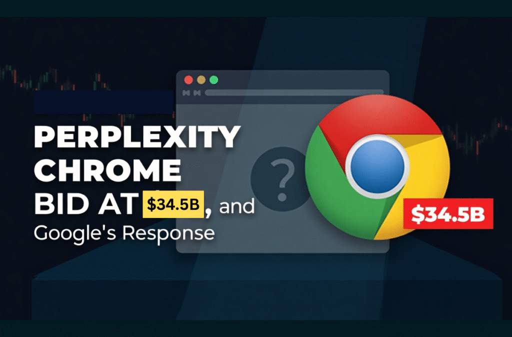 இந்திய நிறுவனம் Perplexity AI, Google Chrome வாங்க முன்வந்தது