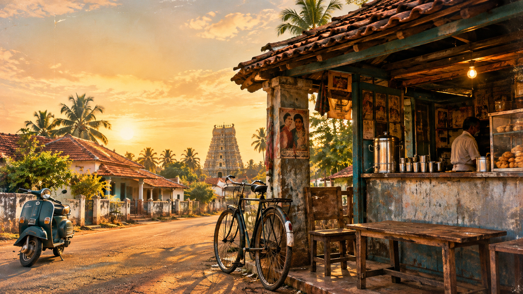 Tamil Retro Style AI Photo Prompts