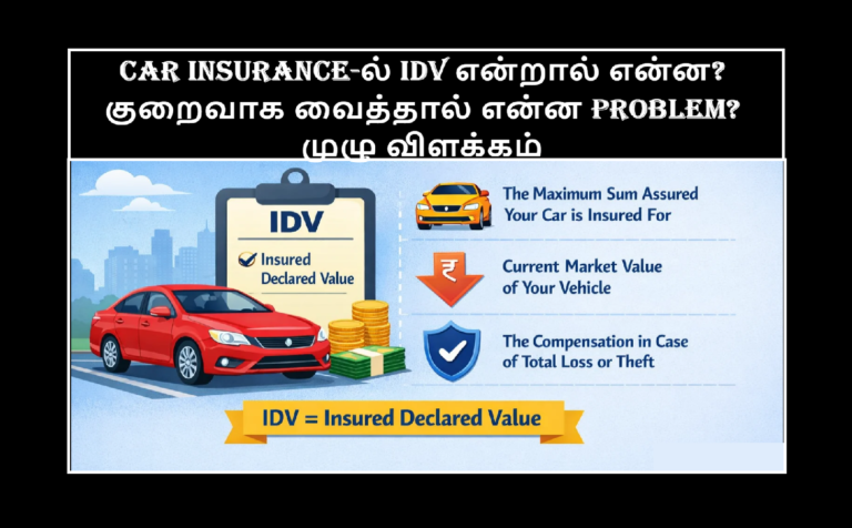 Car Insurance-ல் IDV என்றால் என்ன? குறைவாக வைத்தால் என்ன Problem? முழு விளக்கம்