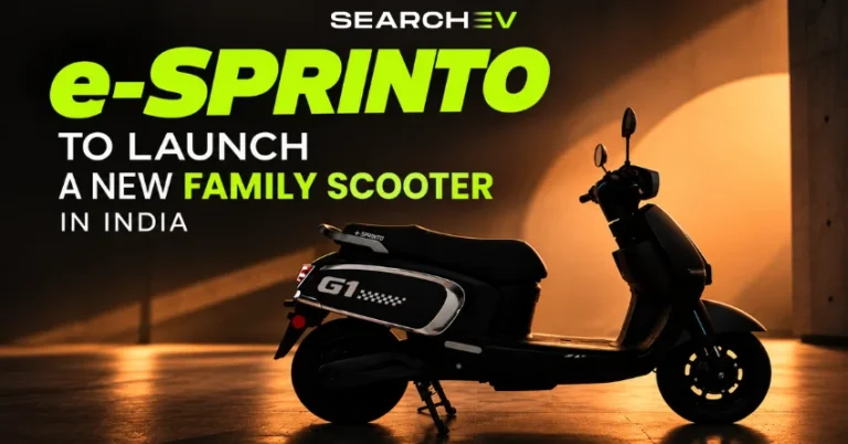 e-Sprinto New Electric Scooter 2026: 130 KM Range! October Launch — Price, Speed, Features என்ன?